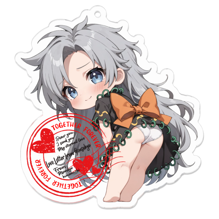 アクリルキーホルダー - 70 x 70 (mm)