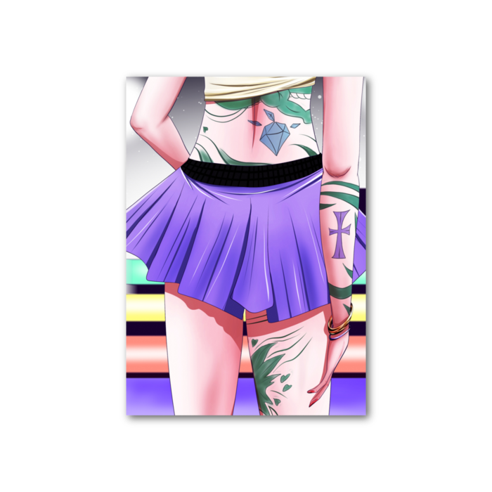 フォト風カード - 縦 - 片面