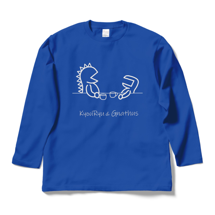 ロングスリーブTシャツ - L - ロイヤルブルー