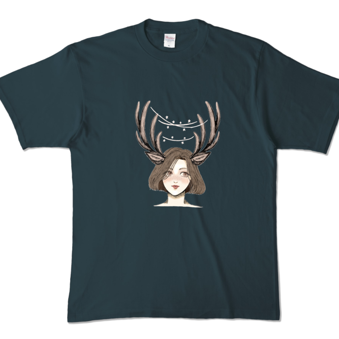 カラーTシャツ - XL - デニム (濃色)