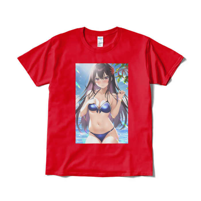 Tシャツ（短納期） - L - レッド