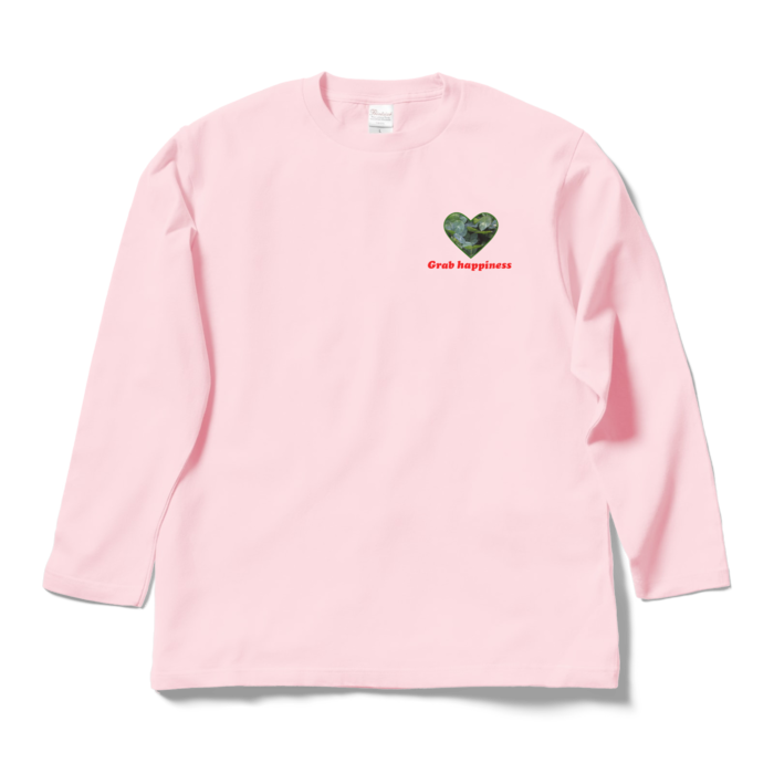 ロングスリーブTシャツ - L - ライトピンク