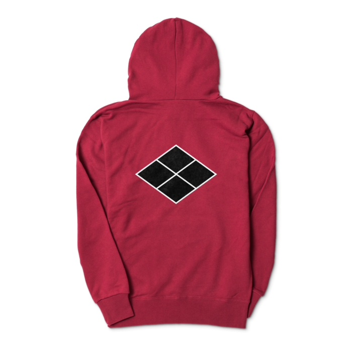 パーカー - S - バーガンディ