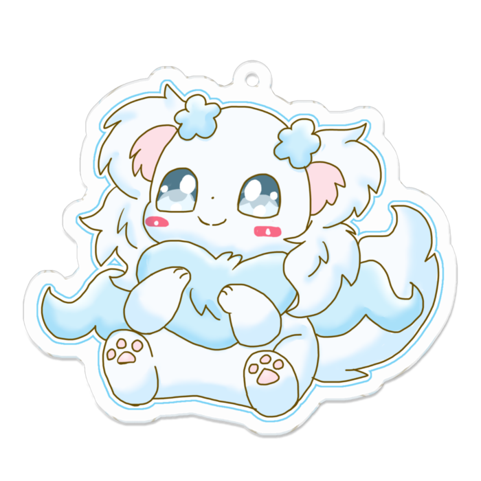 アクリルキーホルダー - 70 x 70 (mm)