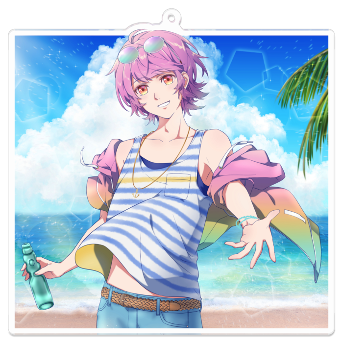 アクリルキーホルダー - 100 x 100 (mm)