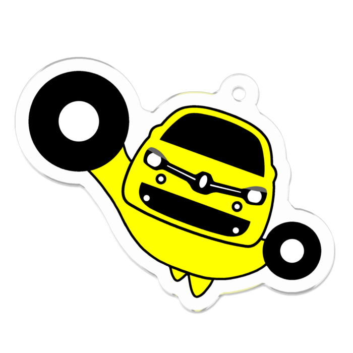 アクリルキーホルダー - 50 x 50 (mm)