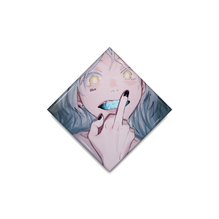 缶バッジ - ひし形40mm