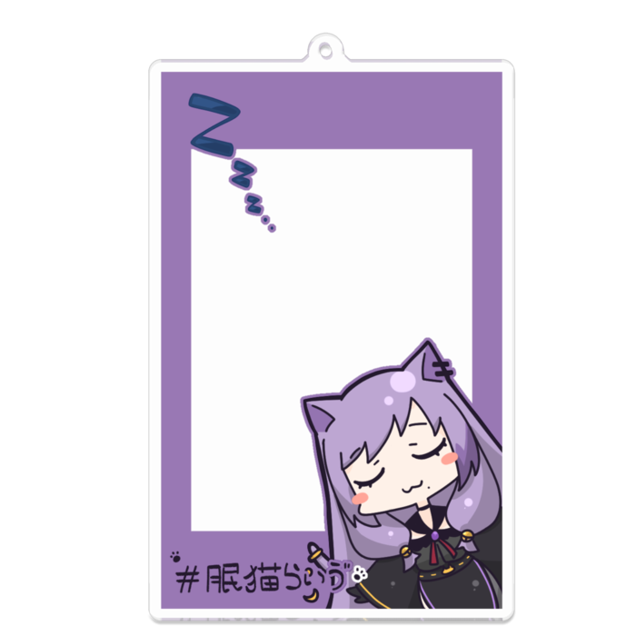 アクリルキーホルダー - 100 x 100 (mm)