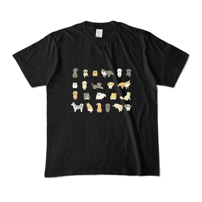 カラーTシャツ　黒　M