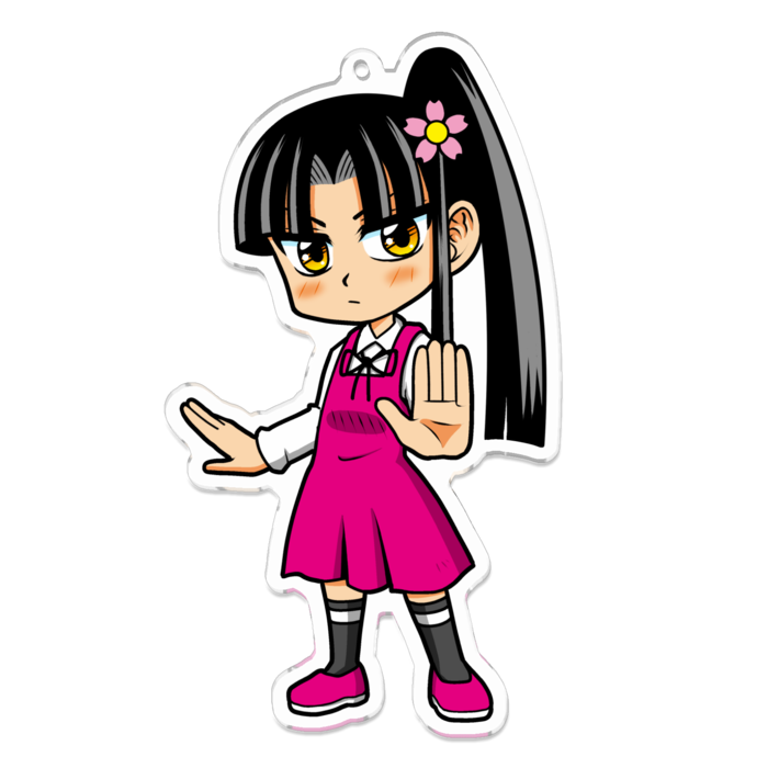 アクリルキーホルダー - 100 x 100 (mm)