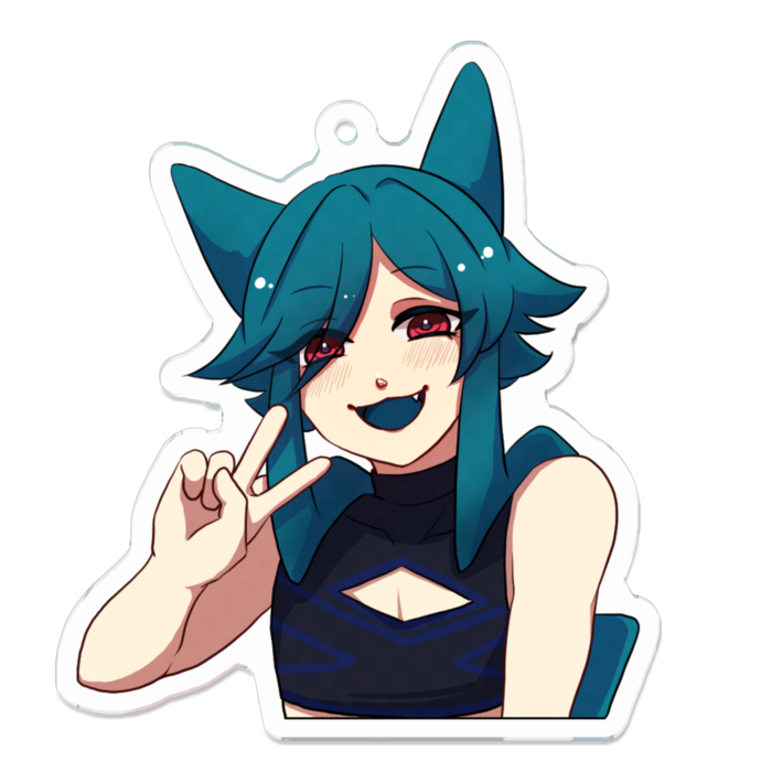 アクリルキーホルダー - 70 x 70 (mm)