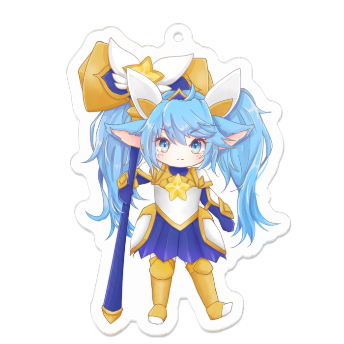 アクリルキーホルダー - 70 x 70 (mm)