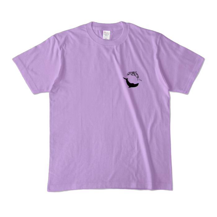カラーTシャツ - M - ライトパープル (淡色)
