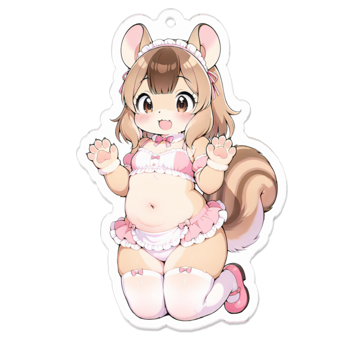 アクリルキーホルダー - 70 x 70 (mm)