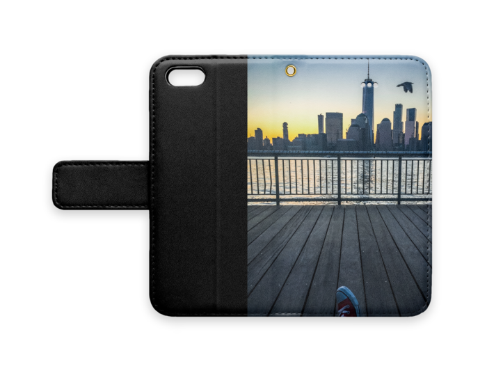 手帳型iPhoneケース - iPhone 5 / 5s / SE - ストラップ穴 あり