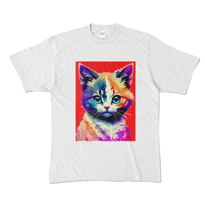 カラーTシャツ - XL - アッシュ (淡色)