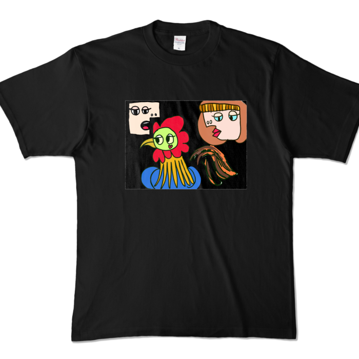 カラーTシャツ - XL - ブラック (濃色)