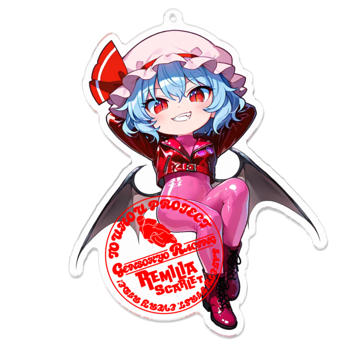 アクリルキーホルダー - 100 x 100 (mm)