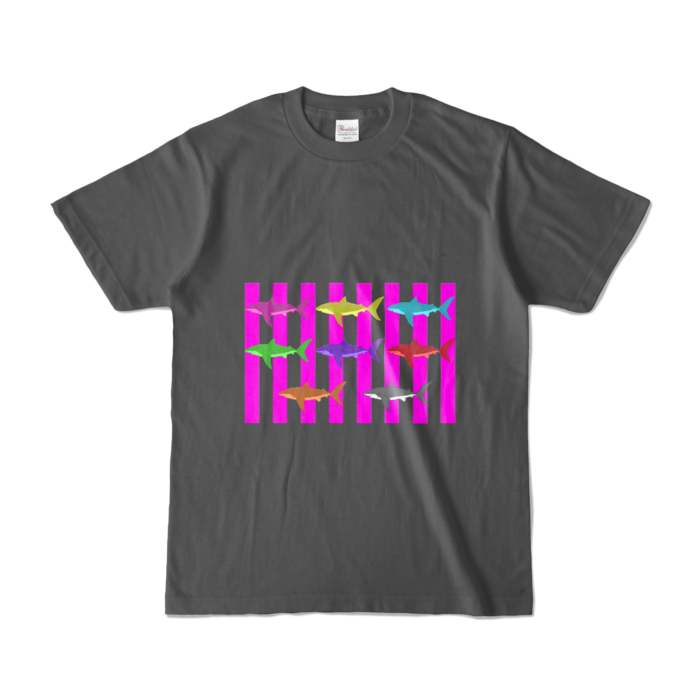 (ピンク) - S - チャコール (濃色)(3)