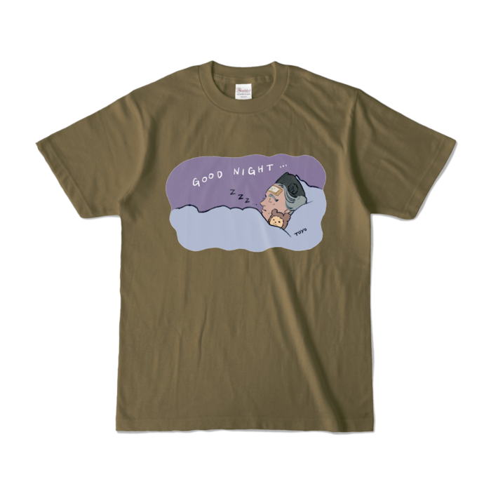 カラーTシャツ - S - オリーブ (濃色)