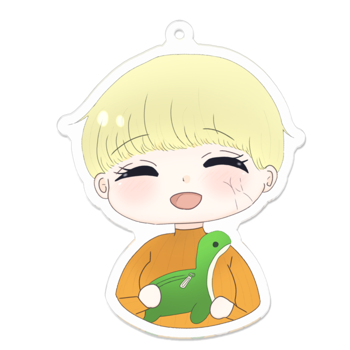 アクリルキーホルダー - 70 x 70 (mm)