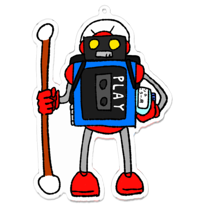 アクリルキーホルダー - 100 x 100 (mm)