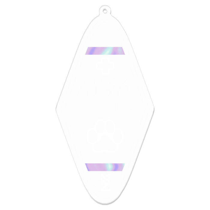 アクリルキーホルダー - 100 x 100 (mm)