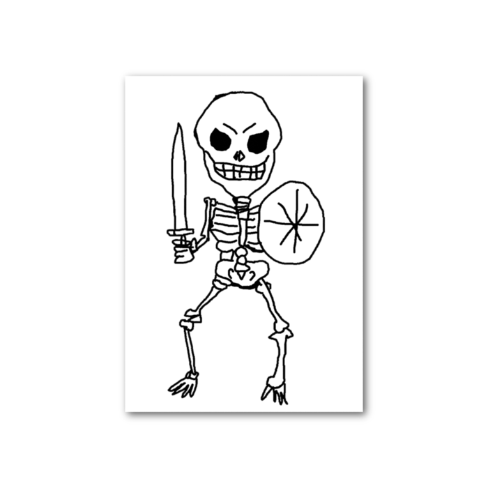 フォト風カード - 縦 - 片面