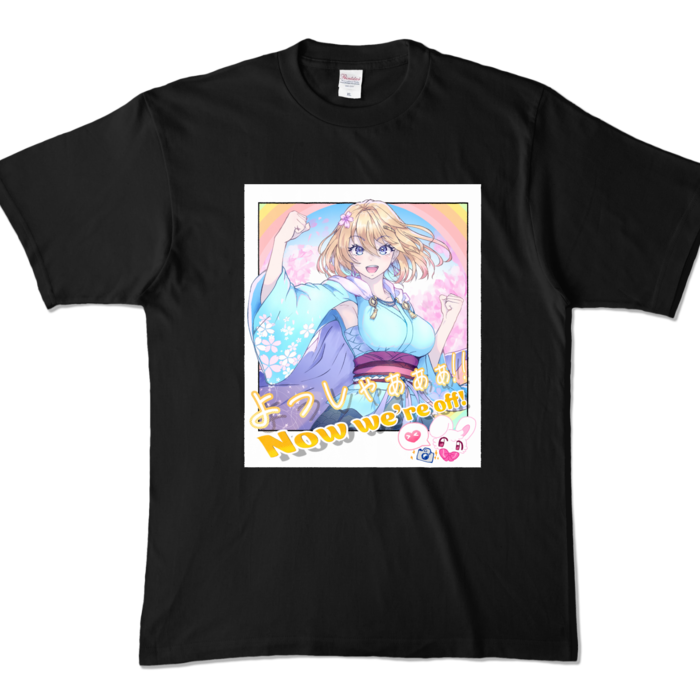 カラーTシャツ - XL - ブラック (濃色)