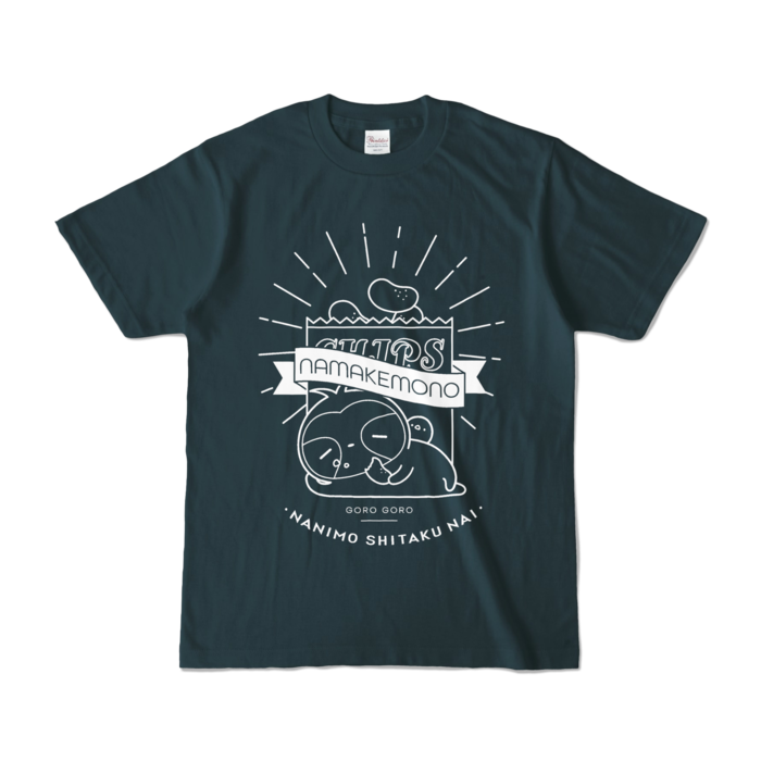 カラーTシャツ - S - デニム (濃色)