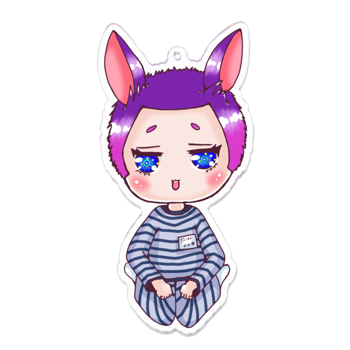 アクリルキーホルダー - 100 x 100 (mm)