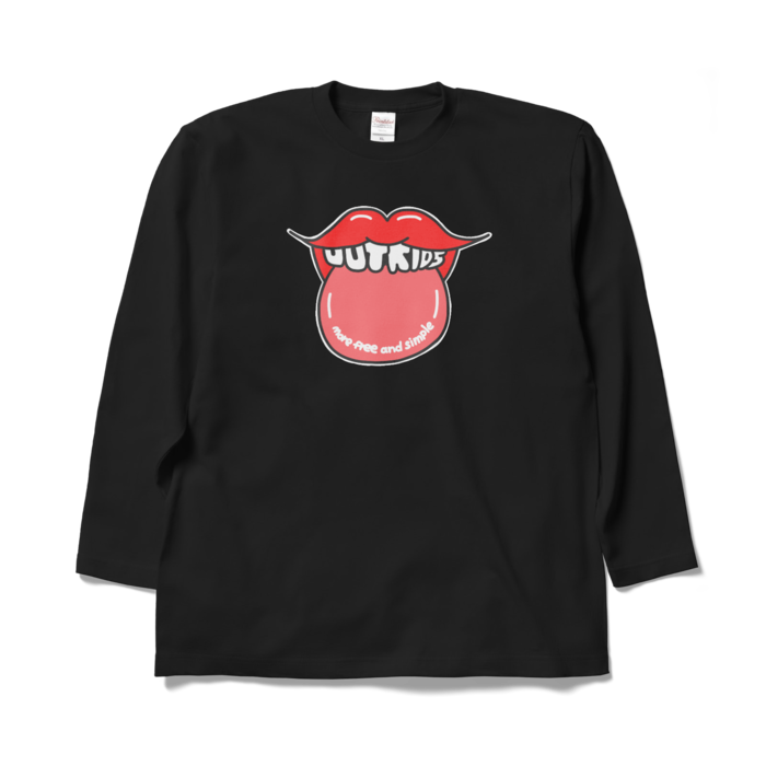 ロングスリーブTシャツ - XL - ブラック