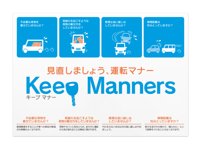 交通安全ポスター キープマナー02 オリジナルツールファクトリー ポスター物販 Booth
