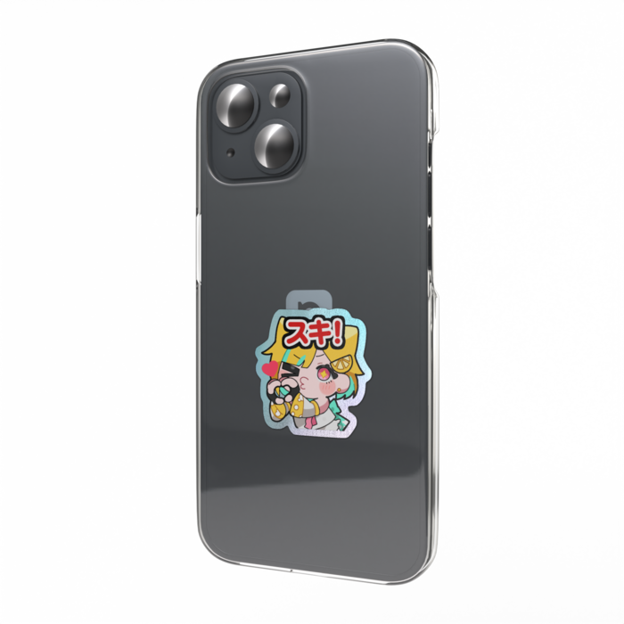 オーロラスマホステッカー - W55 × H91mm 以内