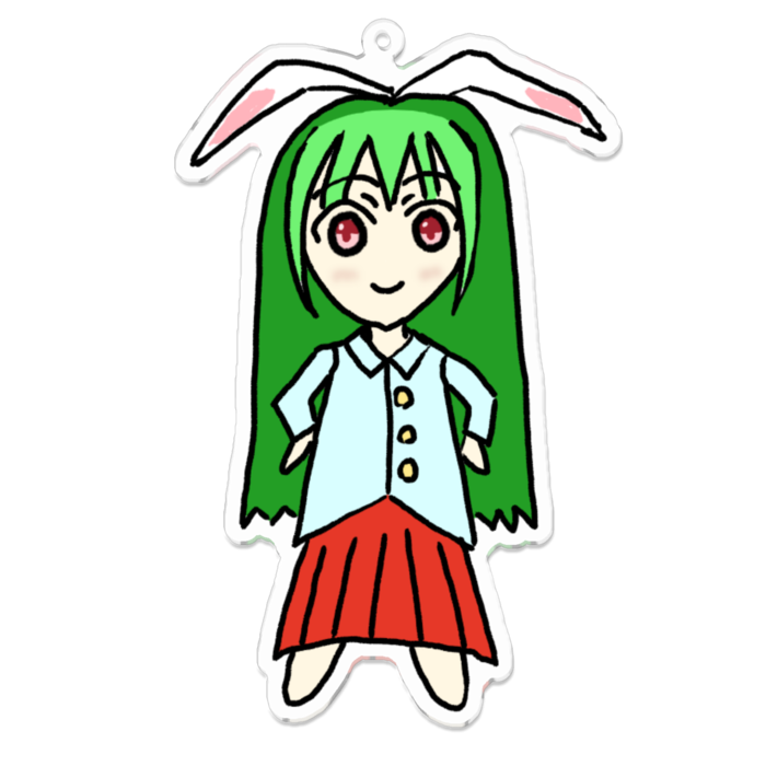 アクリルキーホルダー - 100 x 100 (mm)