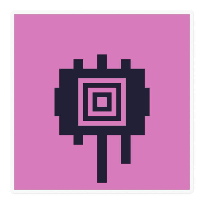 ステッカー - 100 x 100 (mm)