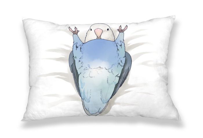 枕カバー - 43x63cm - 片面