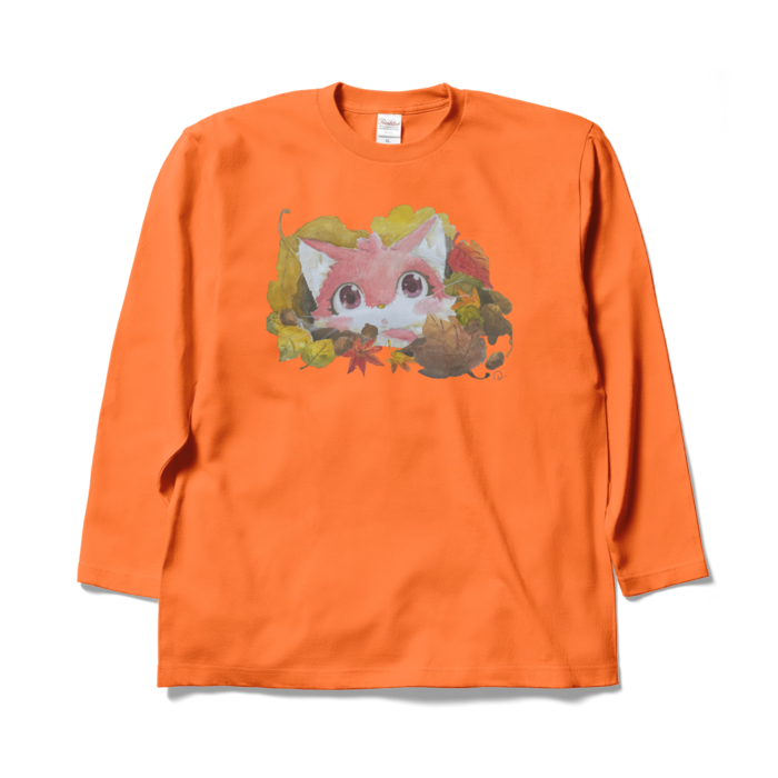 ロングスリーブTシャツ - XL - オレンジ