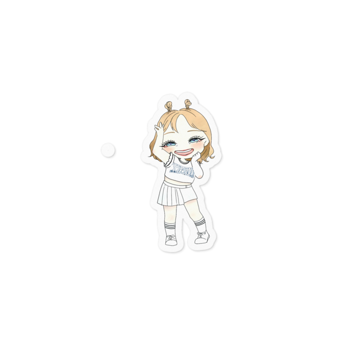 ステッカー - 100 x 100 (mm)