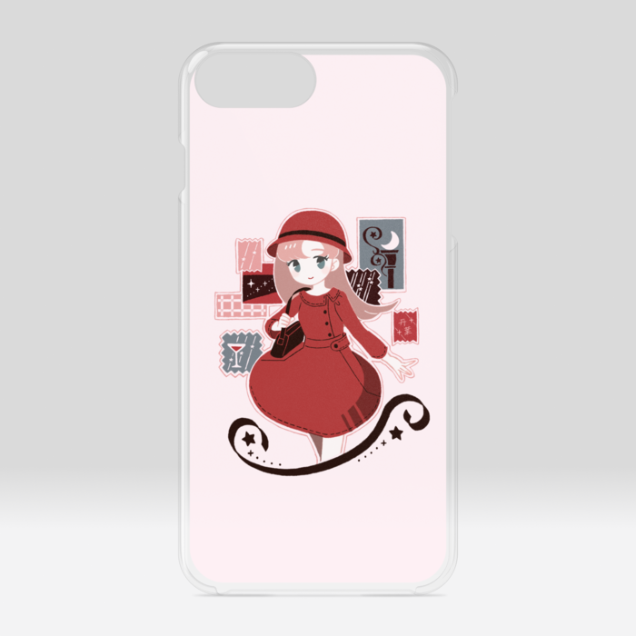 クリアiPhoneケース - iPhone 6 Plus / 7 Plus / 8 Plus