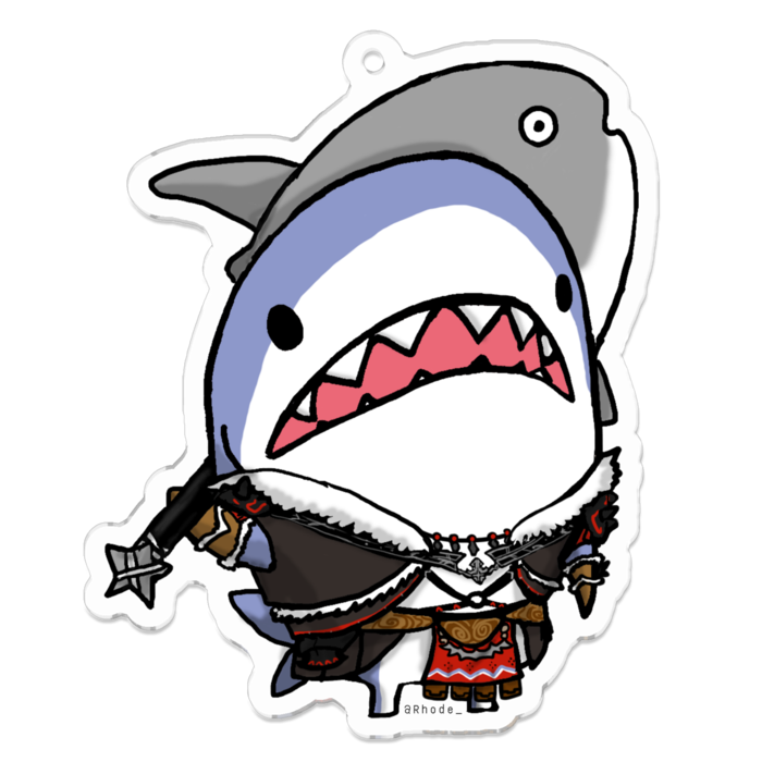 アクリルキーホルダー - 70 x 70 (mm)