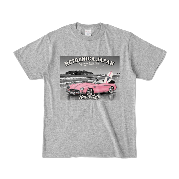 カラーTシャツ - S - 杢グレー (濃色)