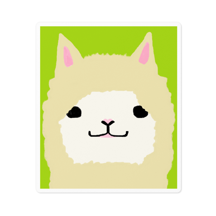 ステッカー - 100 x 100 (mm)