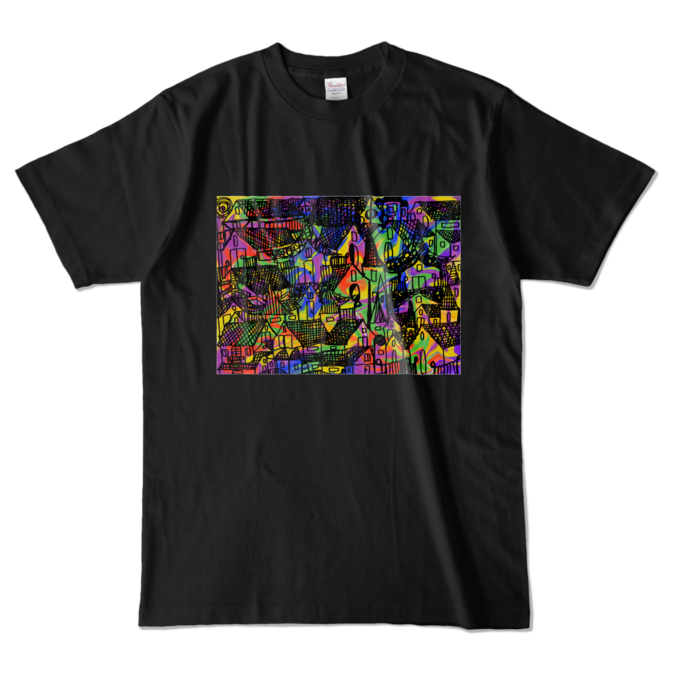 カラーTシャツ - L - ブラック (濃色)