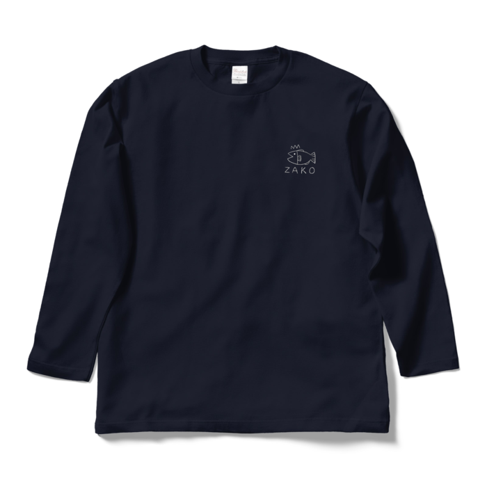 ロングスリーブTシャツ - L - ネイビー