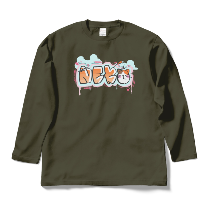 ロングスリーブTシャツ - L - アーミーグリーン