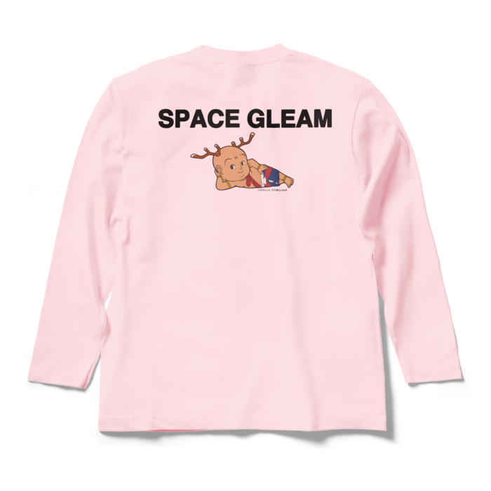 ロングスリーブTシャツ - M - ライトピンク