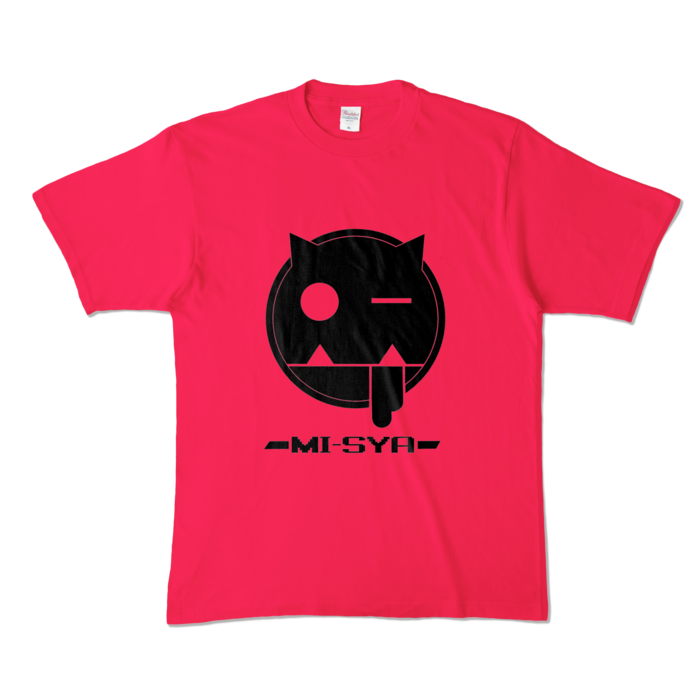 カラーTシャツ - XL - ホットピンク (濃色)