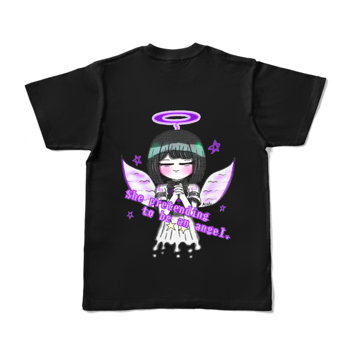 カラーTシャツ - S - ブラック (濃色)