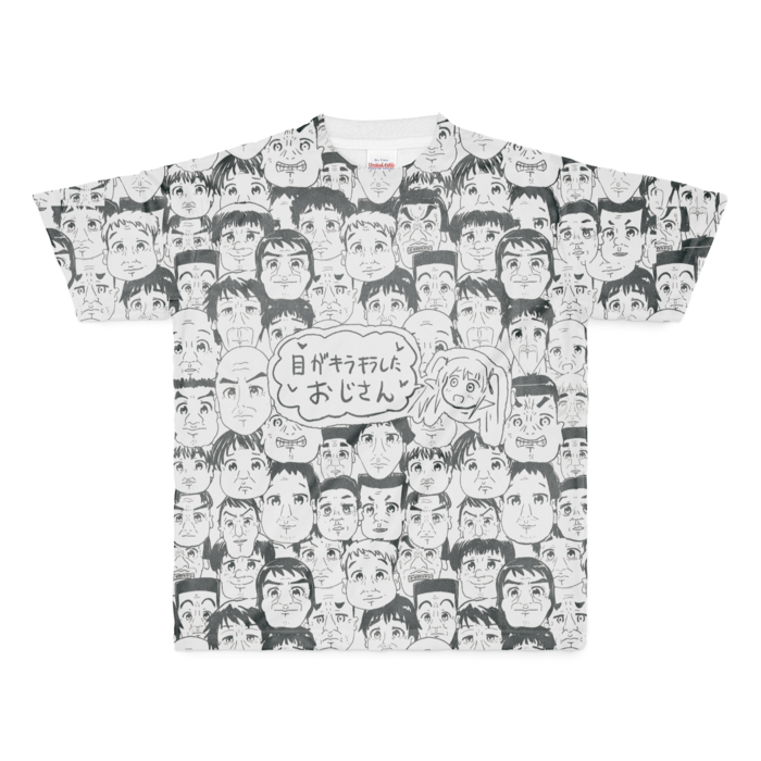 フルグラフィックTシャツ - M - 両面印刷